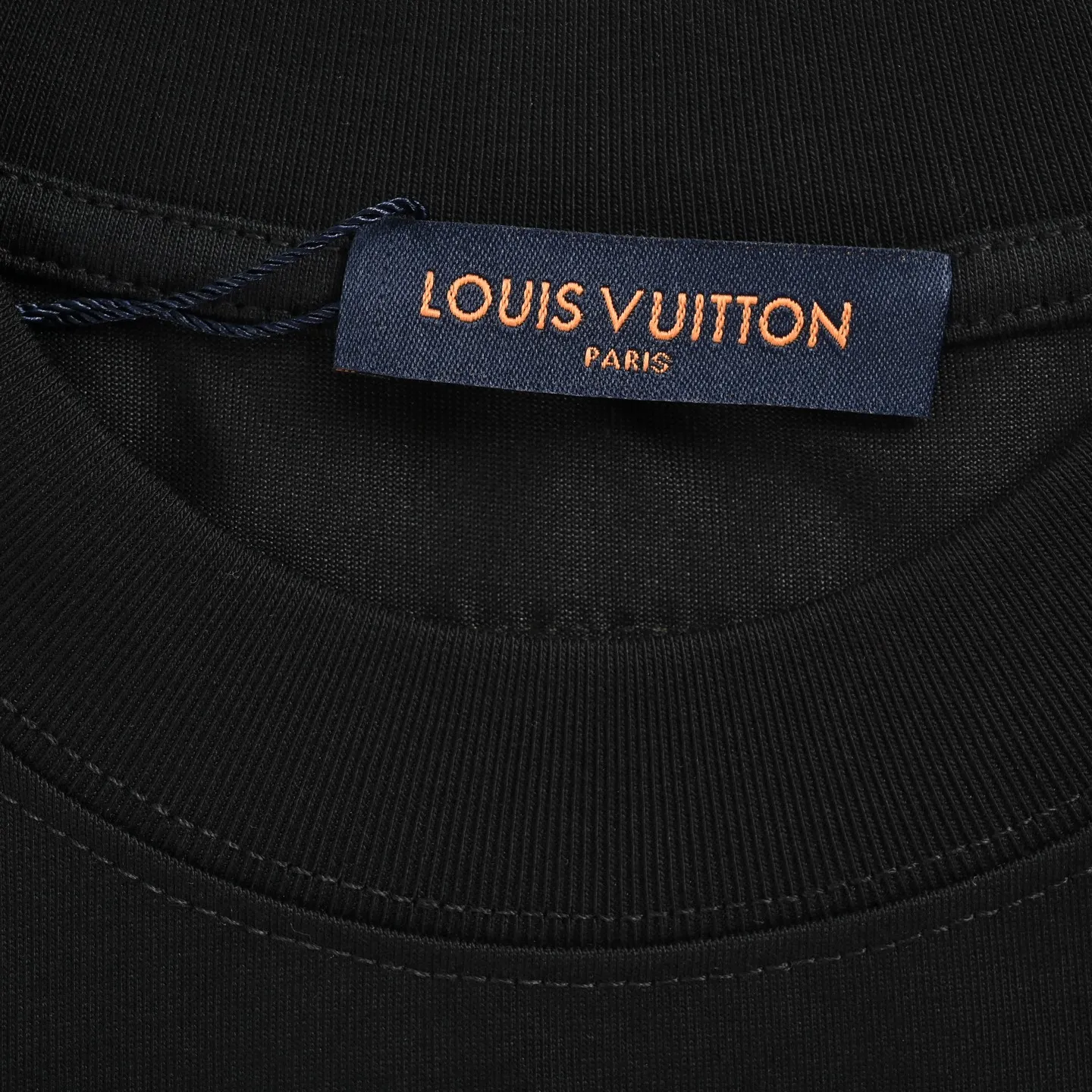 Louis Vuitton/Louis Vuitton colorful logo embroidered short sleeves